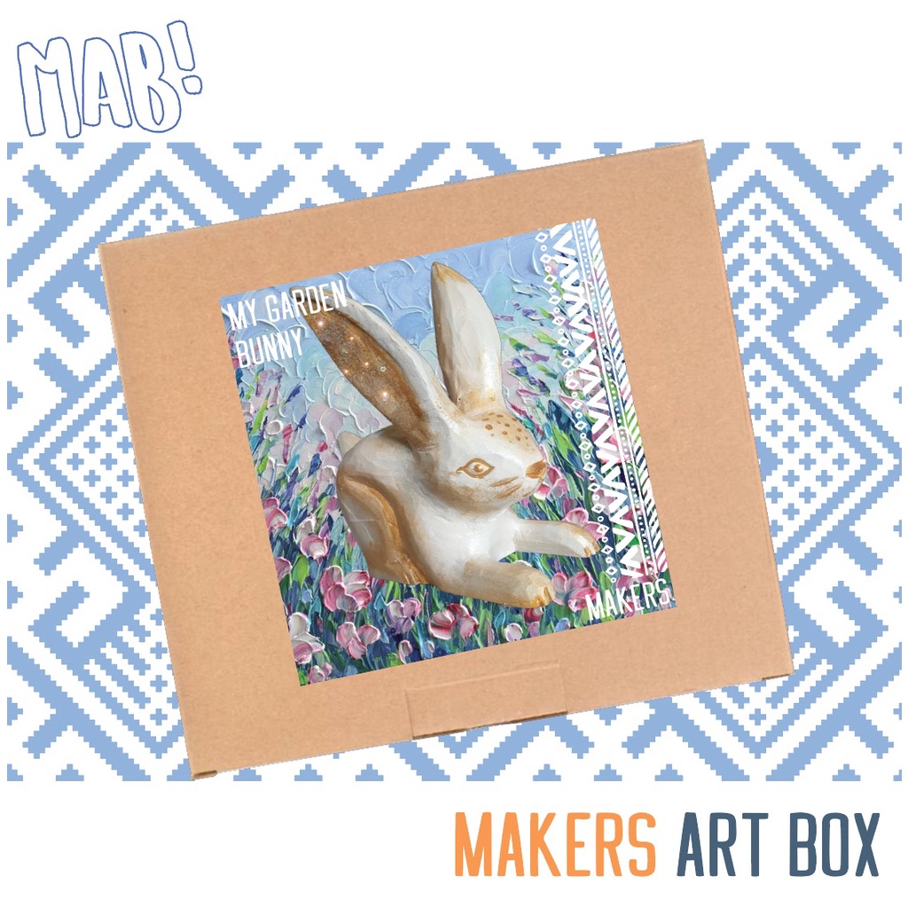 

MAB! MAKERS ART BOX - MY GARDEN BUNNY