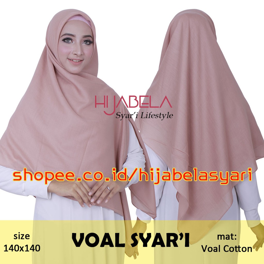 Jilbab Segiempat Saudia Syari Rawis Jumbo Kerudung Jumbo Hijab