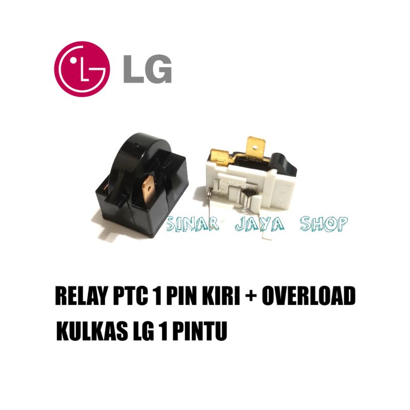 RELAY PTC OVERLOAD KULKAS LG 1 PINTU