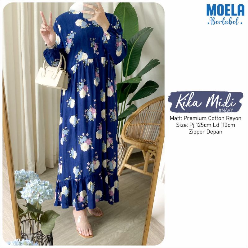 KILA MIDI dress gamis original MOELA