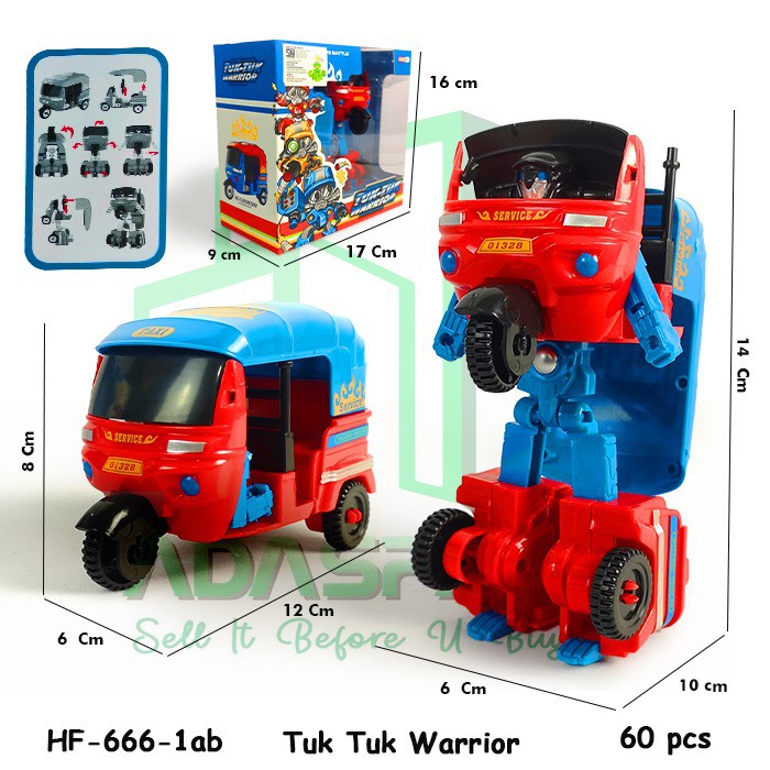 PROMO OTN156 SMA-HF8833AB OTN198 TD-666-1AB Robot Transformer Dump Truk Truck Excavator Beko Mobil Keruk