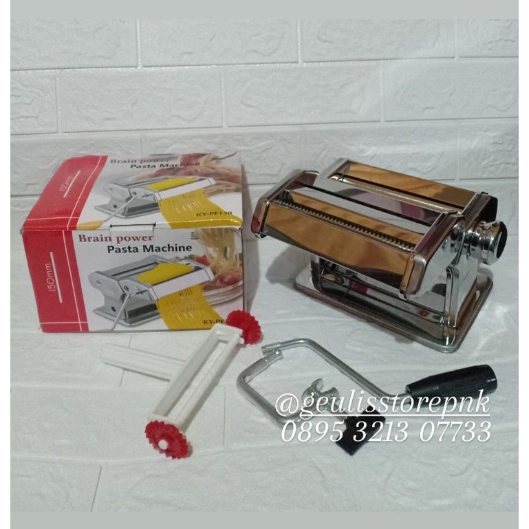 Ampia Pasta Maker / Penggiling Mie Atlas Sindo 555, Myvo, Brain Power, HC, QQ Atlas