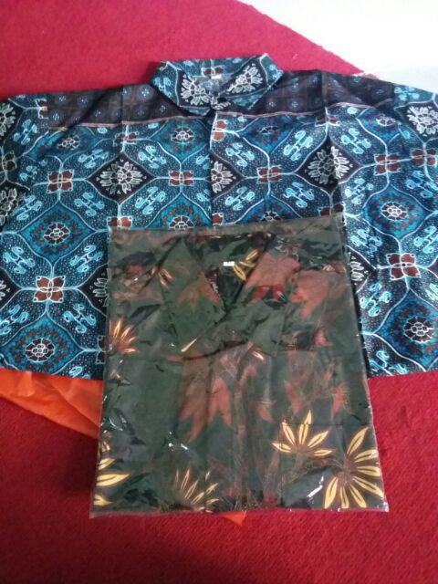 Kemeja Batik Unggul Jaya Halus Kain Tebal