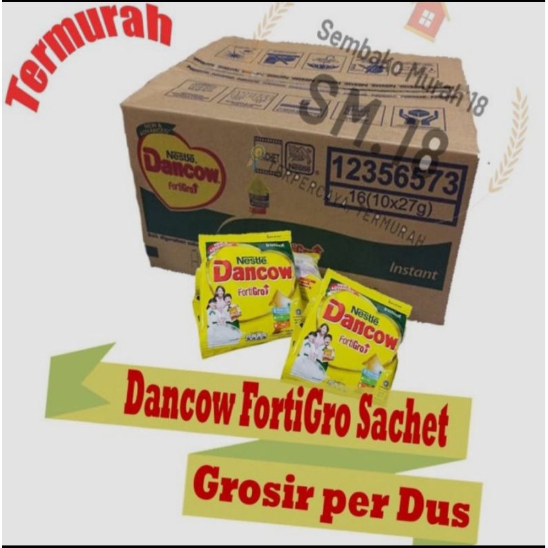 Dancow Sachet Per Dus isi 16 Renteng