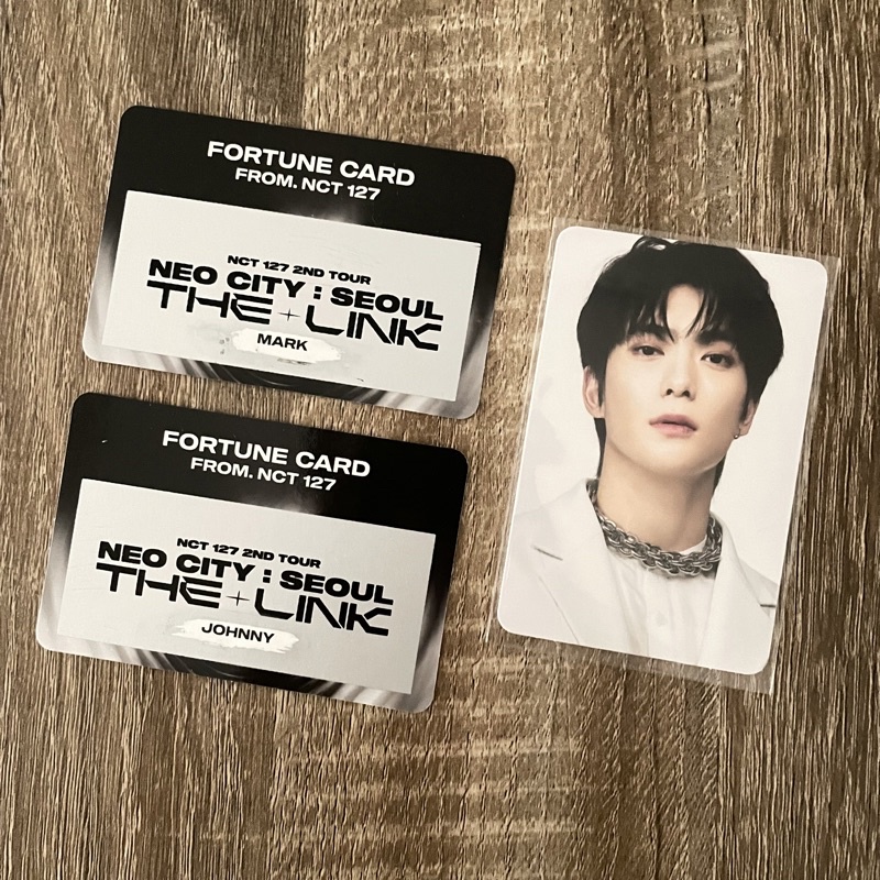 JAEHYUN FORTUNE THE LINK MC NCT 127 PC CONCEPT PHOTOCARD WTS