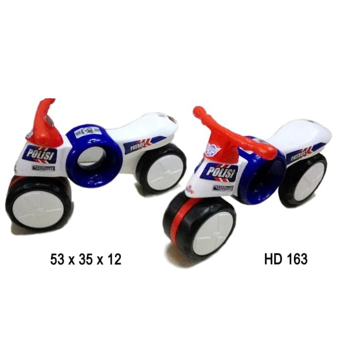 Mainan Motor Anak Dorong Ride On HD 163 Sepeda Anak  Balance Bike