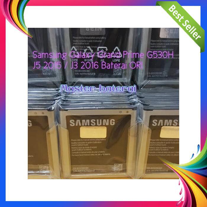 BATERAI SAMSUNG GALAXY GRAND PRIME G530H J5 2015 J3 J32016 ORI