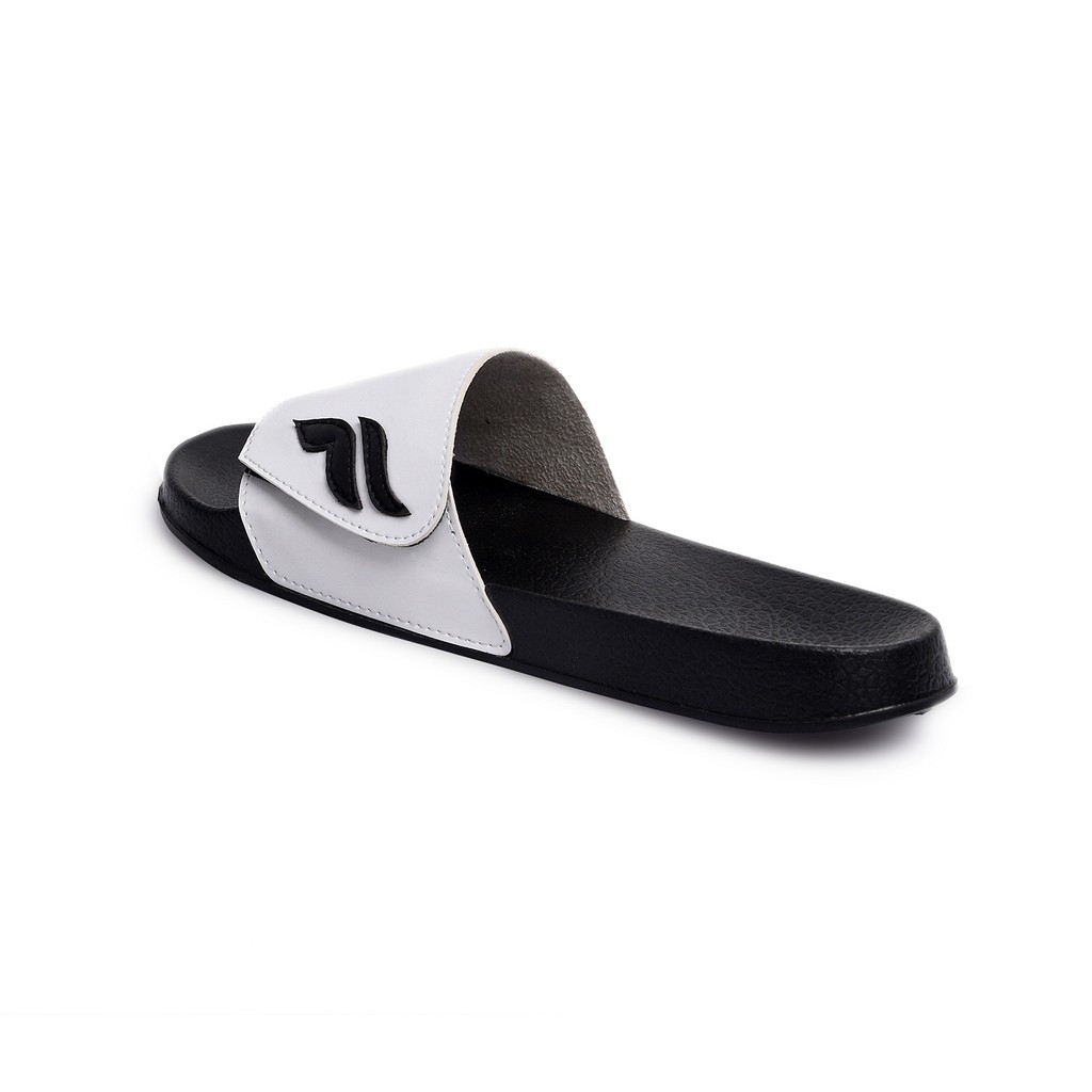 Sandal Slide Ori Ringan Slop Santai Simple Pria Men Sendal Footwear Lokal | Nexa White |FORIND FSTP