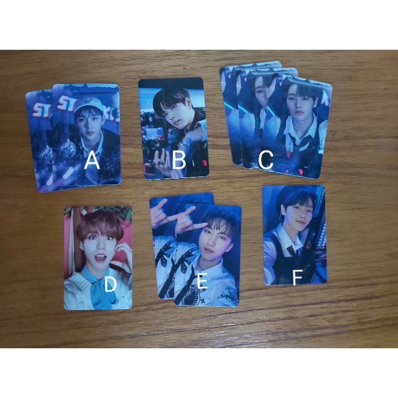 stray kids christmas evel photocard skz CE han seungmin hyunjin lino chan pc