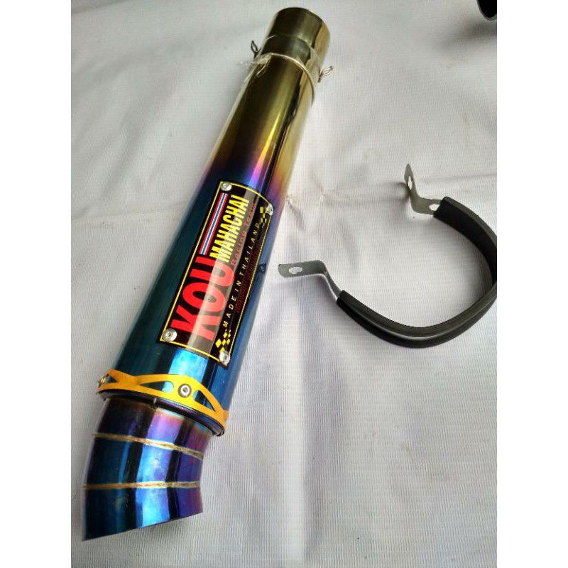 Silincer KOU Mahachai bluemoon inlet 45mm universal semua motor