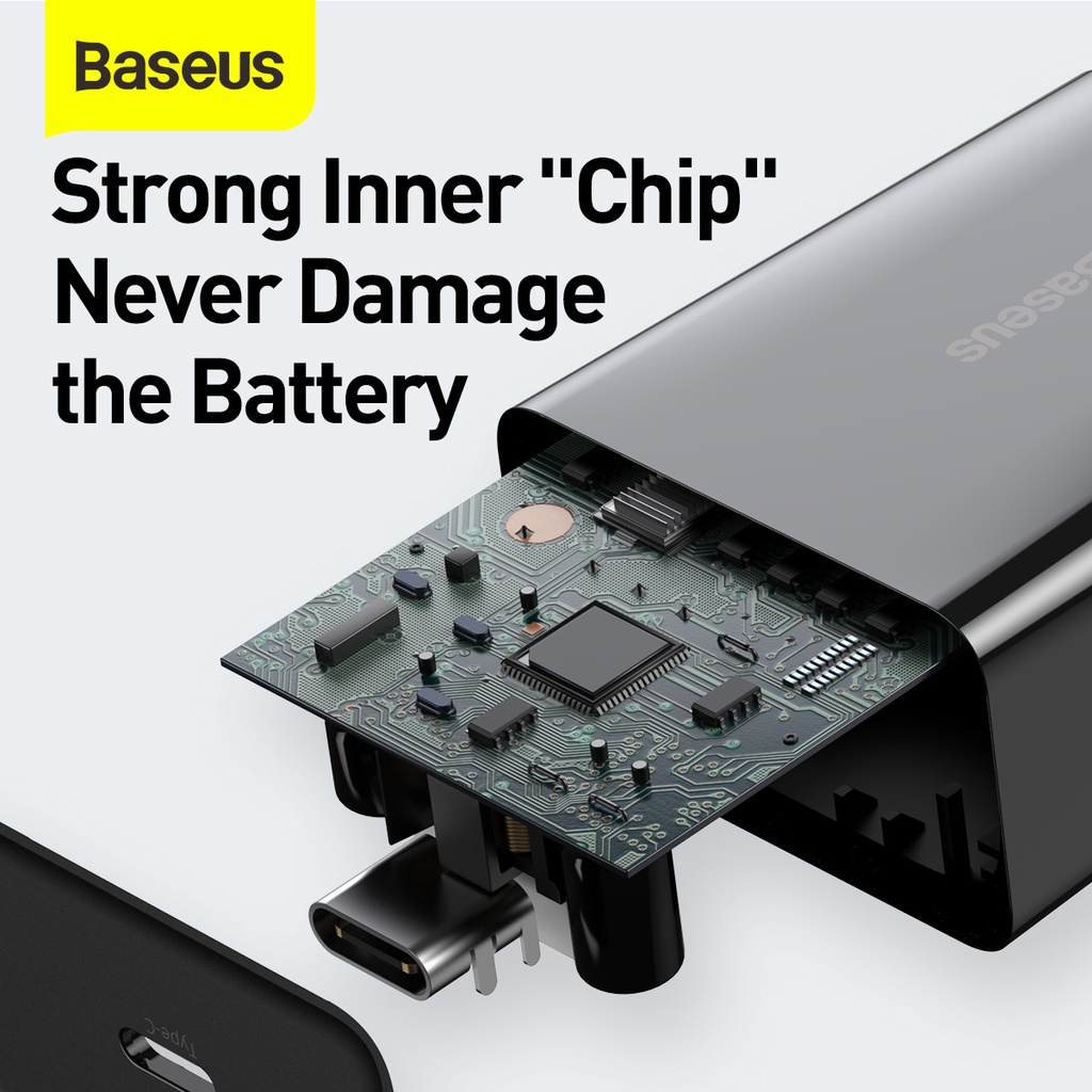 BASEUS Adaptor Charger Speed Mini 20W 3A Type C Adapter Casan Fast Charging PD Quick Charge Ori Tipe C Original