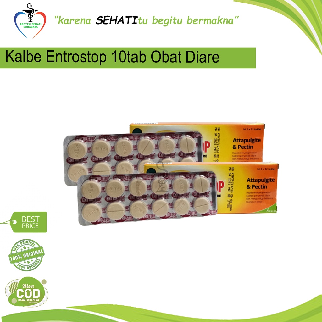 NEO ENTROSTOP 12 TAB OBAT DIARE MENCRET SAKIT PERUT