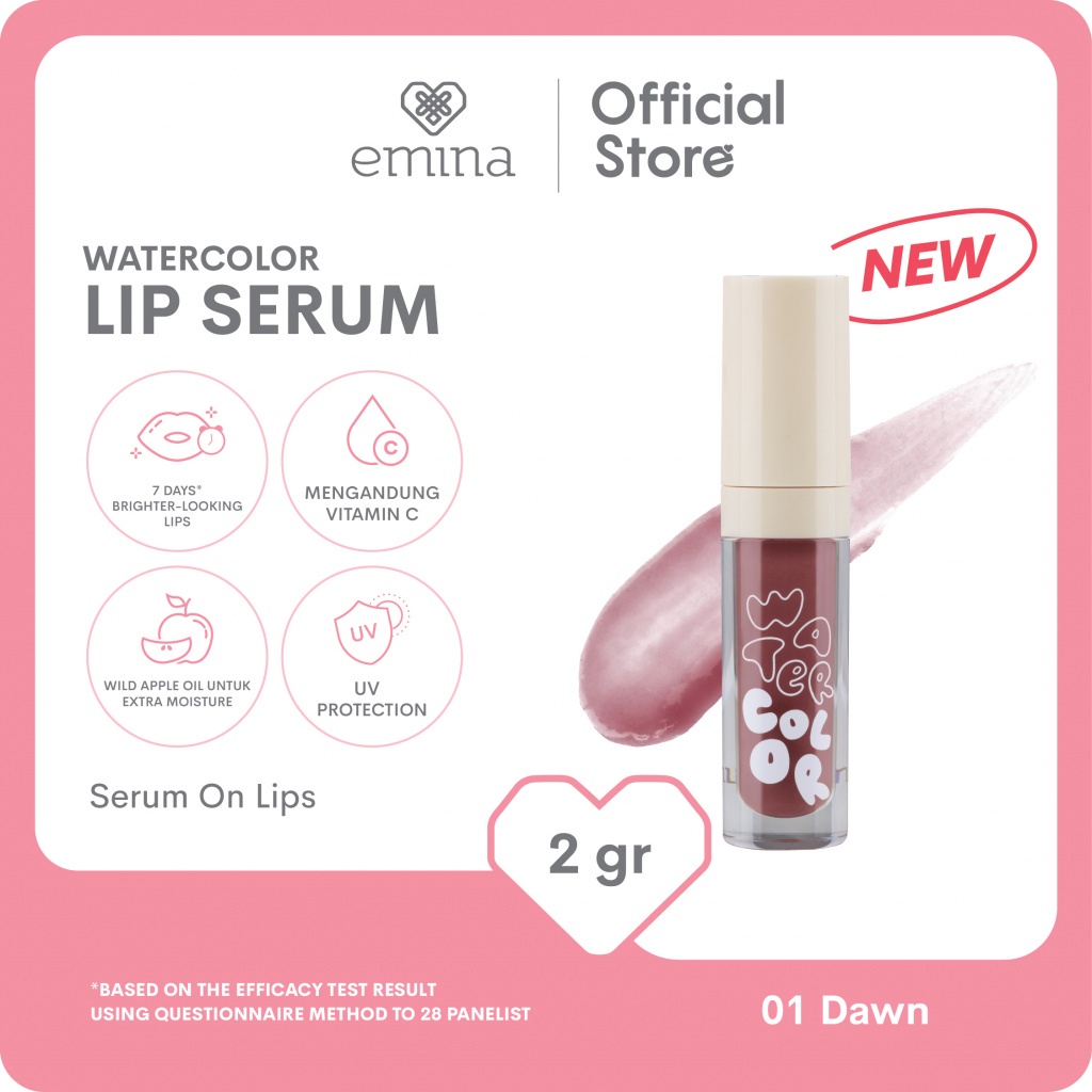 ❤️ MEMEY ❤️ EMINA Watercolor Lip Serum | Water Color