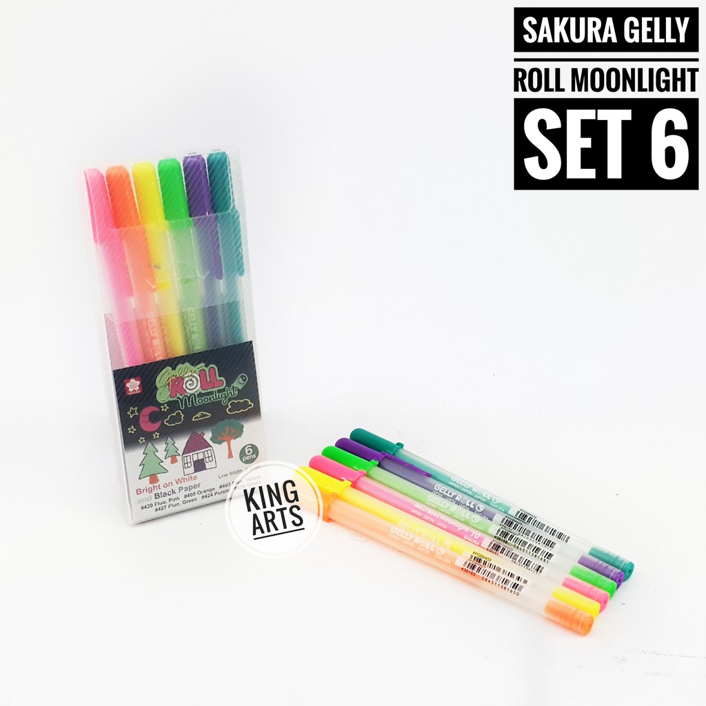 

Sakura Gelly Roll Pen Moonlight Set 6