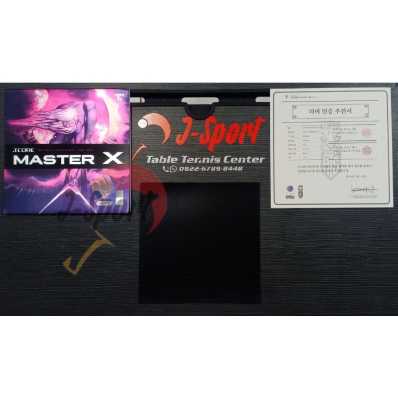 RUBBER TMOUNT MASTER X KARET TCORE MASTER X  KARET PINGPONG MURAH KATER TENIS MEJA ORIGINAL