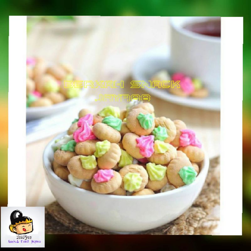 

Biskuit Gem Rose / Biskuit Gemrose / Roti Gem / Kue Monas Cemilan Jadul 200Gr