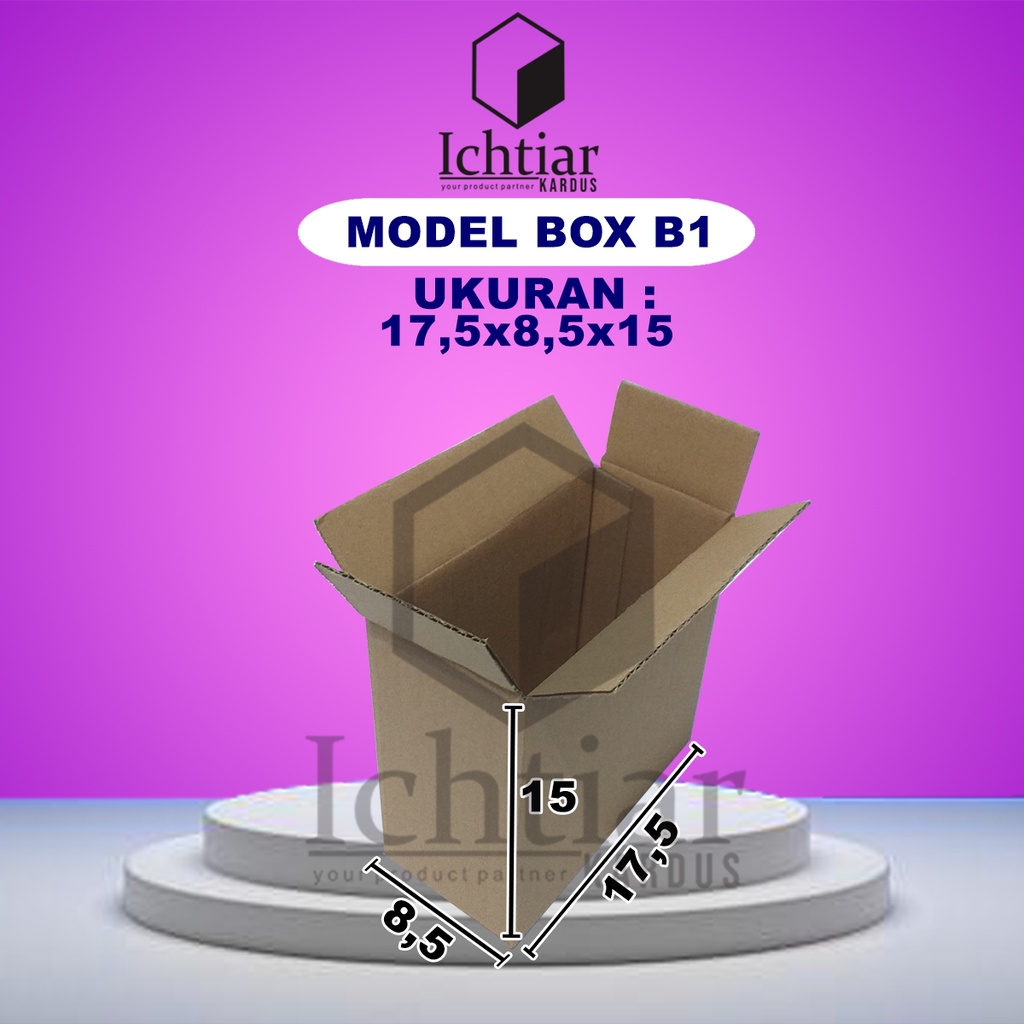 

Karton / Kardus / Box Packing Ukuran 17,5x8,5x15 Cm