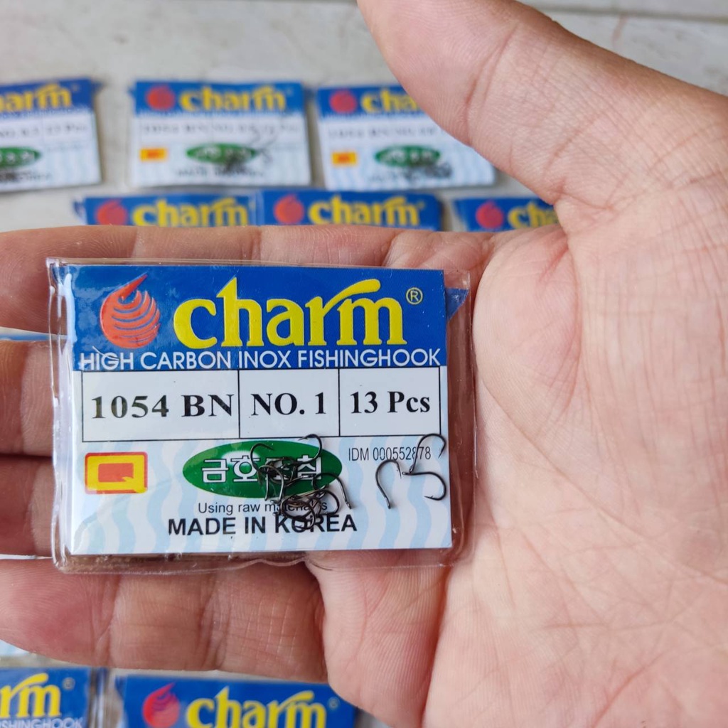 Mata Kail Pancing Charm 1054 Ukuran lengkap