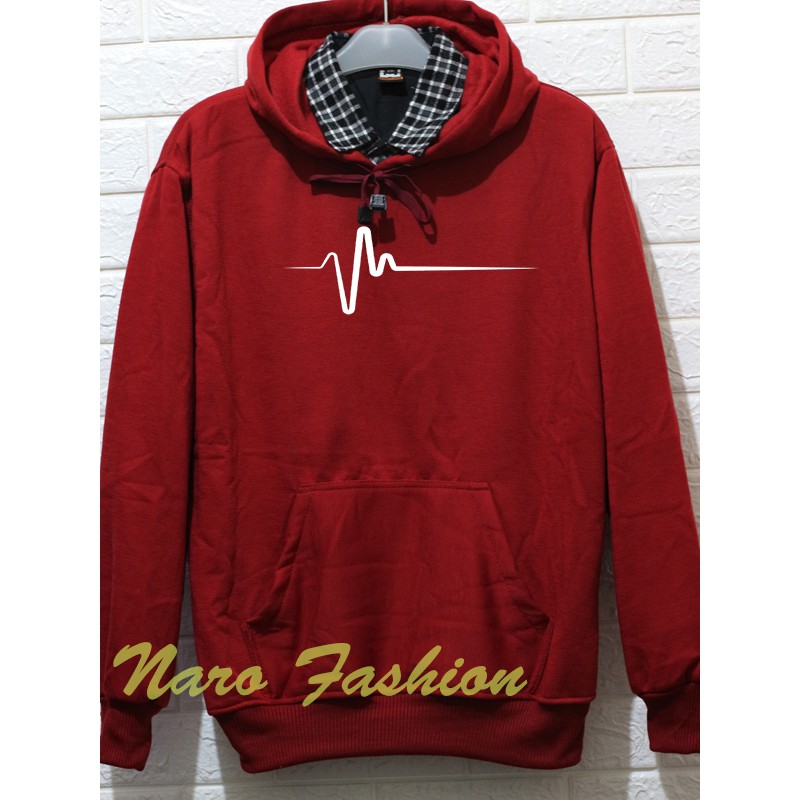 Jaket Sweater Pulse Jamper Sweater Hoodie Jamper Pria Dan Wanita