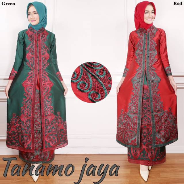 Best seller kebaya abaya bahan tafeta silk