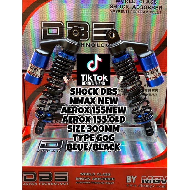 Shockbreaker shock aerox 155 nmax new dbs original GOG uk 300mm model yss