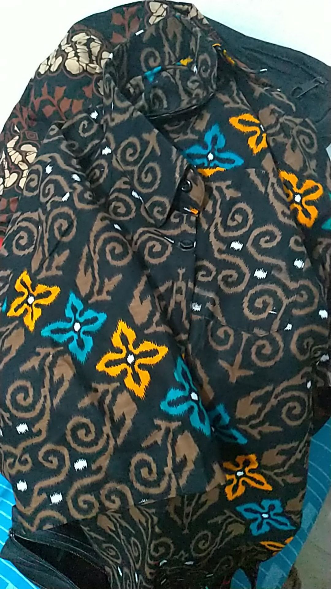 Size M L Xl Xxl Xxxl Bswart Batik Hrb026 Kenongo Hem Pendek Padi Pekalongan M L Xl Batik Pria Murah