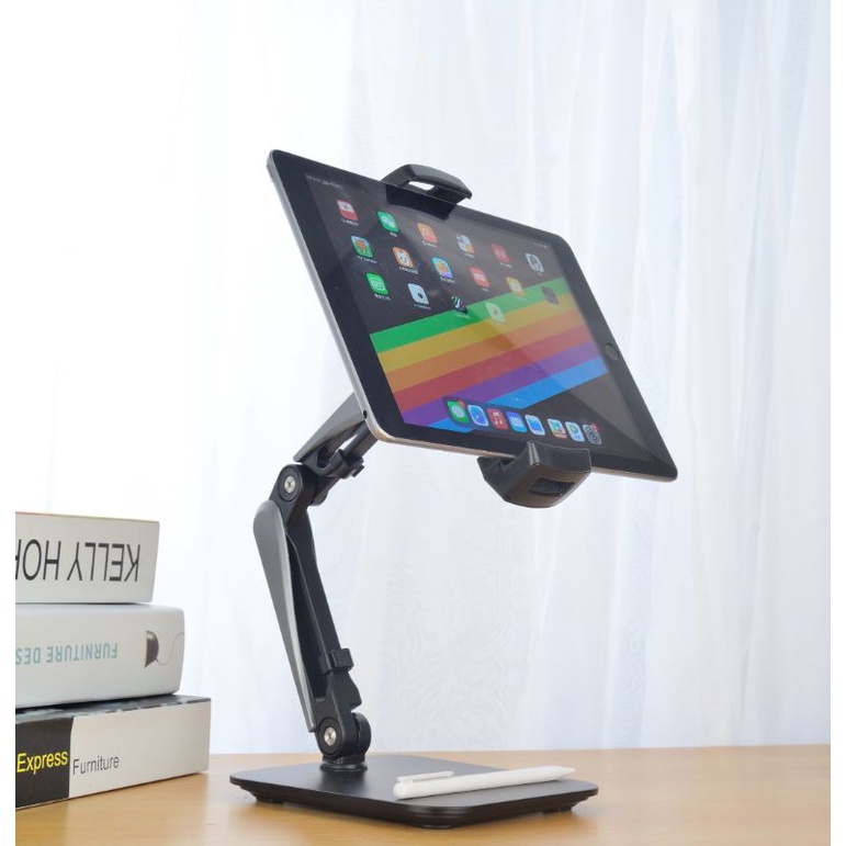 Stand Holder Handphone ipad tablet jepit