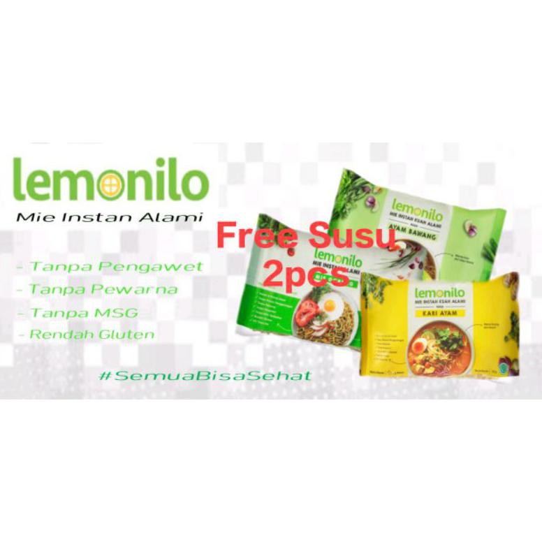 

{BISA COD} Lemonilo 1 dus dpt free susu 2pcs TERPERCAYA [Kode 1|Kode 2|Kode 3|Kode 4|Kode 5|Kode