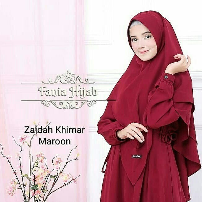 ZAIDAH KHIMAR || Hijab Syari By Fania Hijab