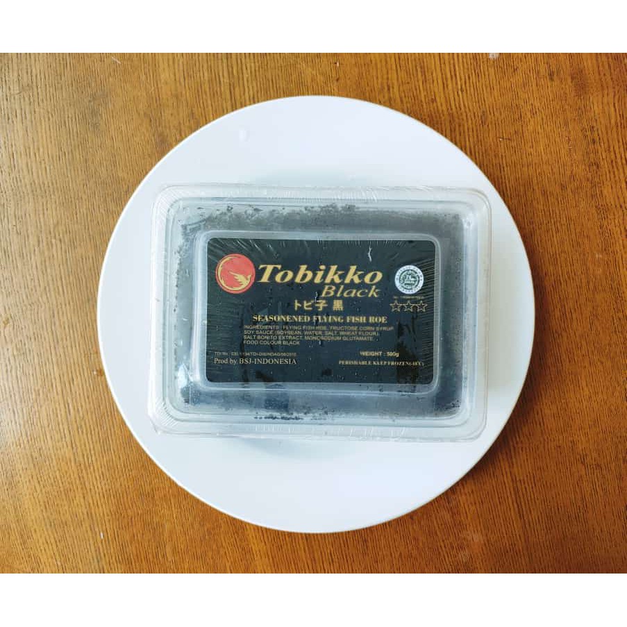 

Tobbiko Black / Tobbiko Caviar / Telor Ikan Terbang