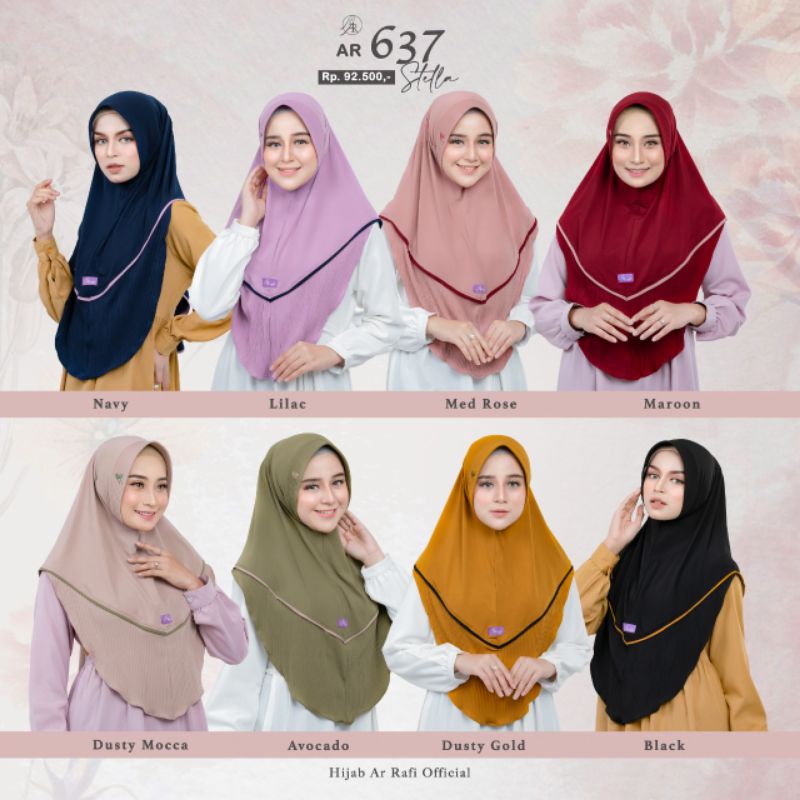 ar 637 hijab arrafi ar 637 hijab instan hijab plisket