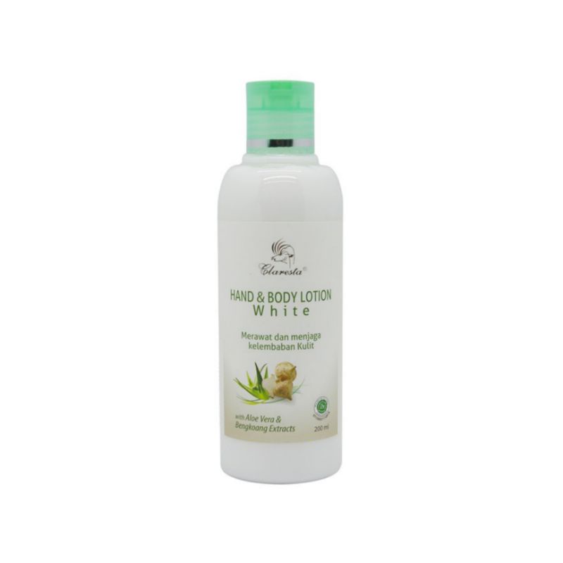 CLARESTA Hand &amp; Body Lotion White 200ml