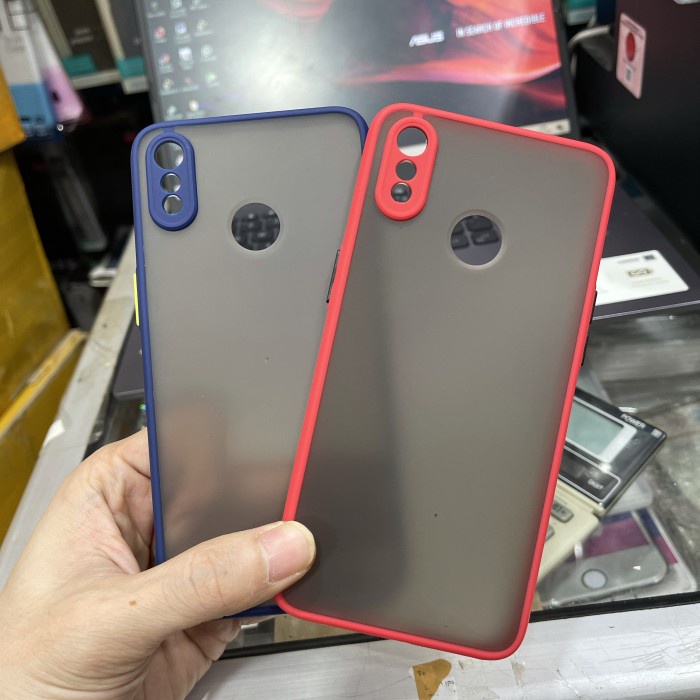 REALME 3 PREMIUM BUMPER HYBRID DOVE CASE BAHAN ANTI PECAH