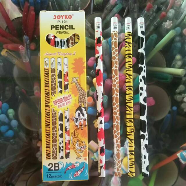 

Pensil JOYKO gambar hewan (12pcs)
