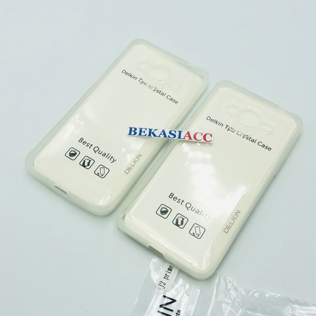 SILIKON SAMSUNG J2 PRIME - GRAND PRIME - SOFT CASE DELKIN CRYSTAL CASE