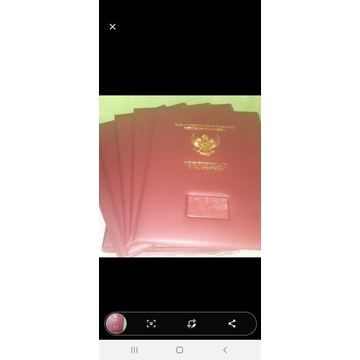 

sampul buku tanah ,sertifikat tanah ,shm