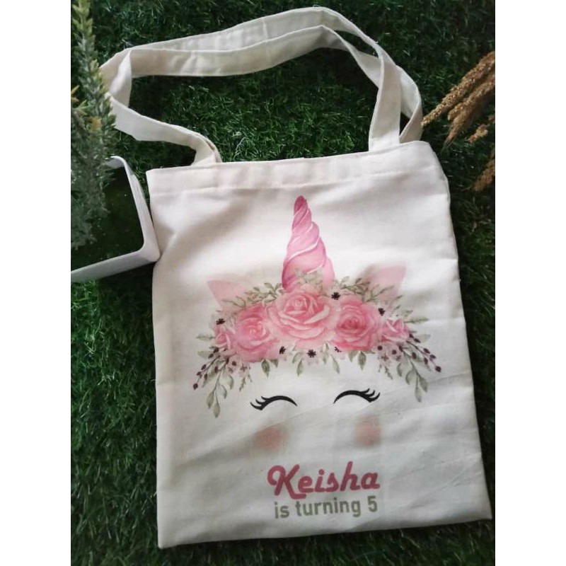 

tas tenteng blacu tas ulang tahun Tote bag tas ultah blacu