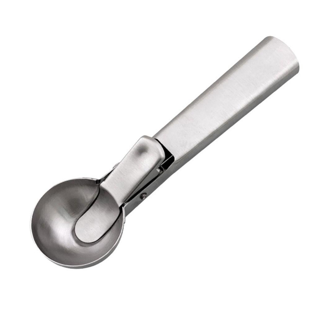 Populer Ice Cream Scoop Home &amp; Living Pembuat Bola Es Rumah Tangga Stainless Steel