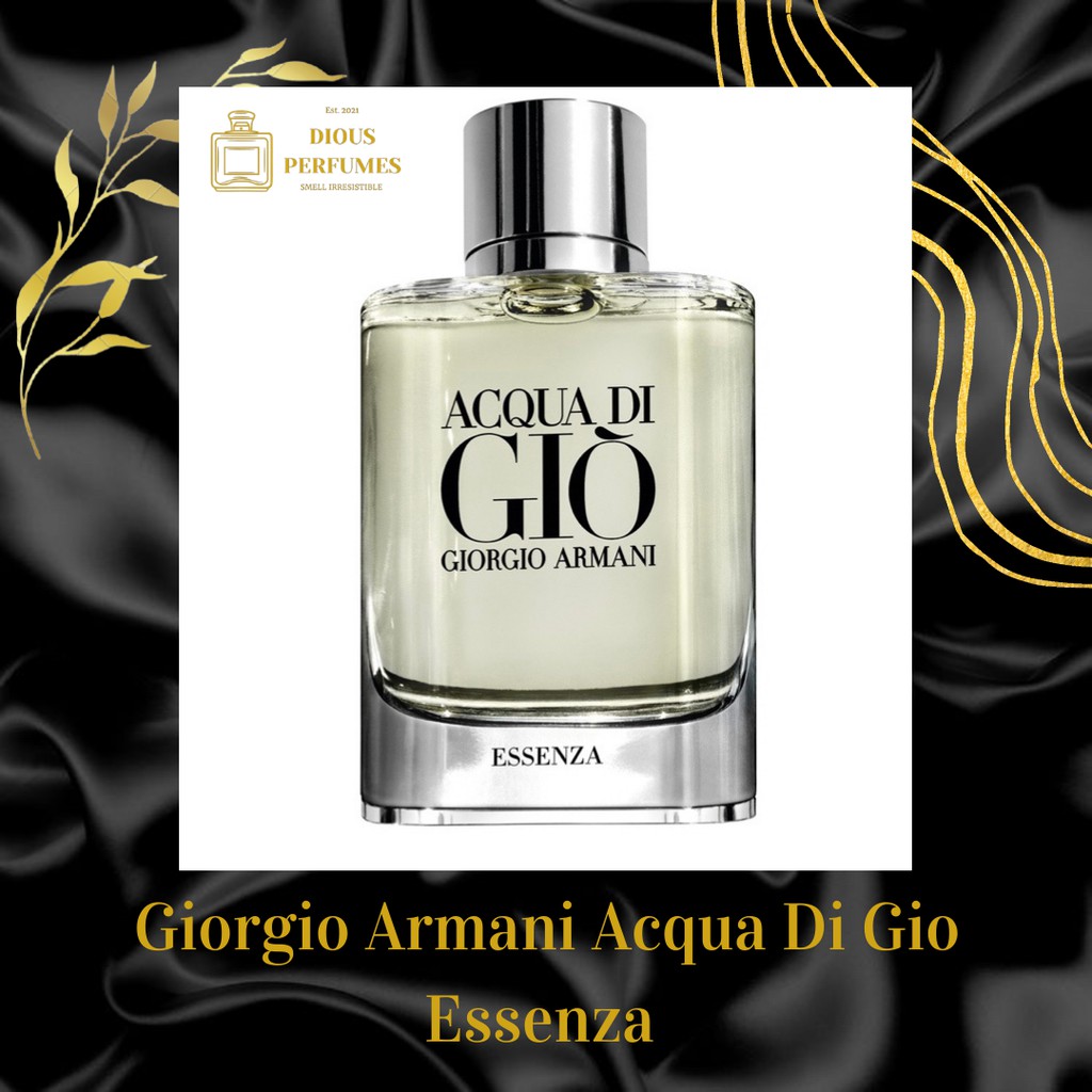 [100% Original] Armani Acqua di Gio Essenza 100ml Eau de Toilette EDT
