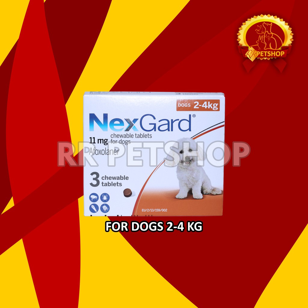 Obat Kutu Tungau Demodex Anjing NexGard Tablet