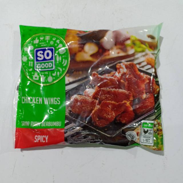 

SO GOOD spicy wings 400gr
