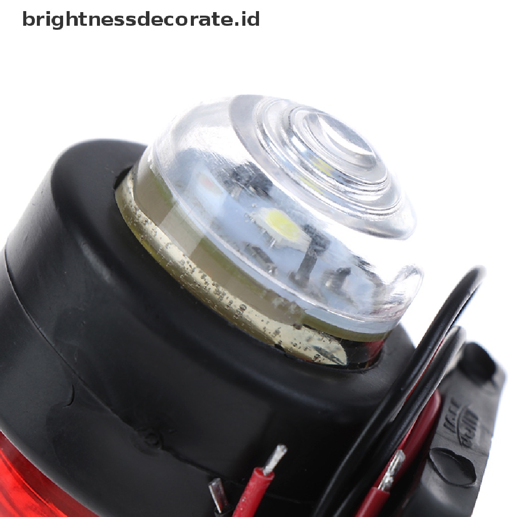 Lampu Led Penanda Sisi Ganda Warna Putih Merah Untuk Mobil Truk Trailer Lorry Caravan