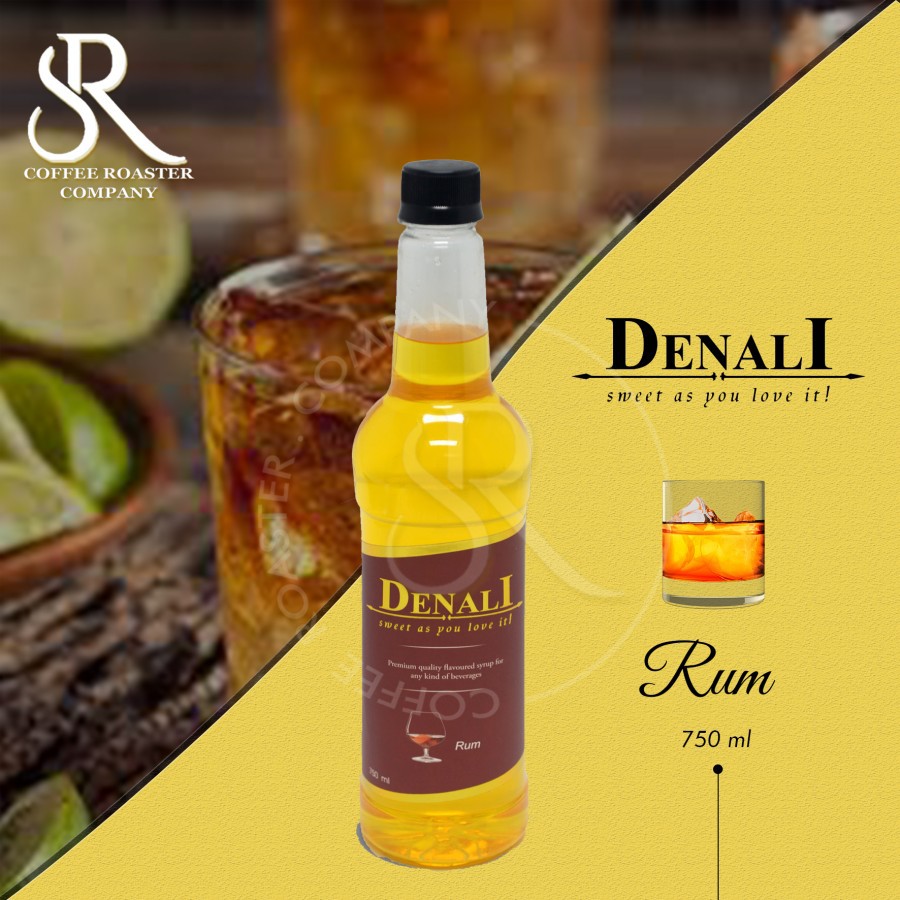 

Denali Syrup Rum 750ml (Bukan MONIN-TOFFIN) / Sirup Denali Rum