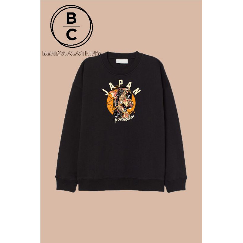 crewneck sweatshirt Japan yokosuka