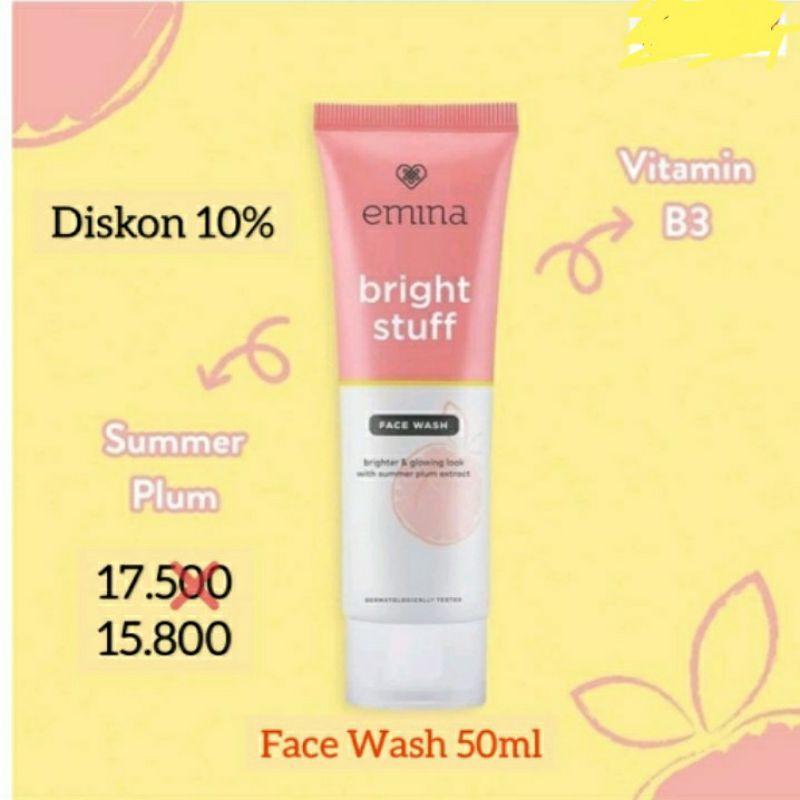 facewash emina