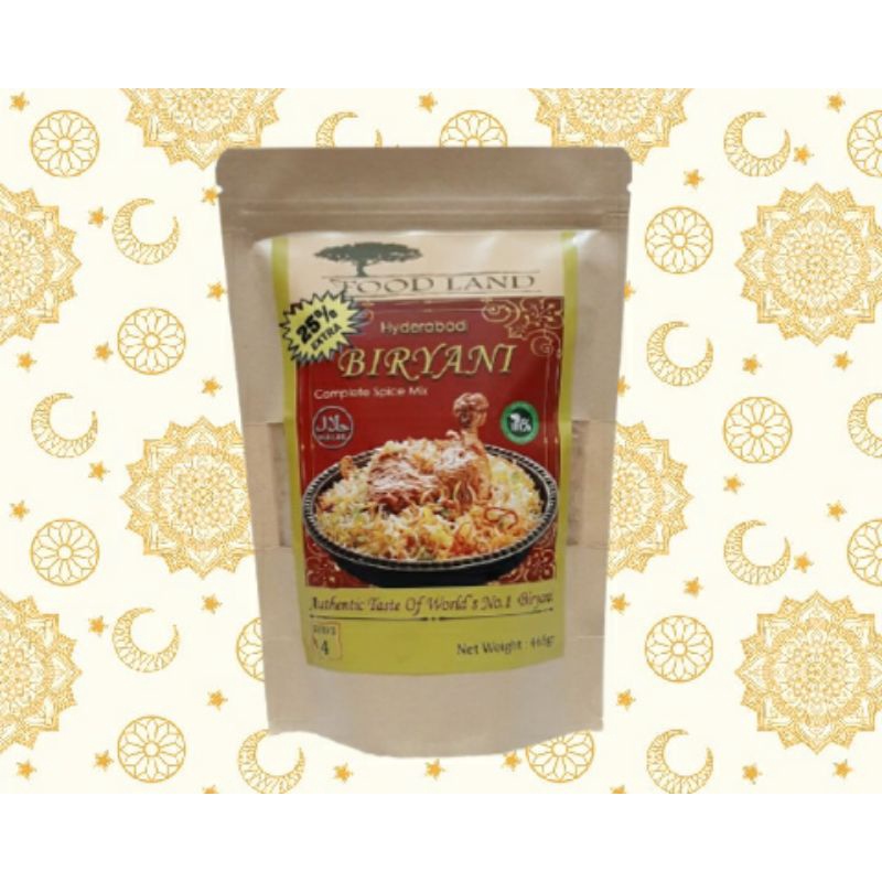 

FOODLAND Paket Nasi Biryani Authentic Delicacy (100% Fresh Premium Ingredients)