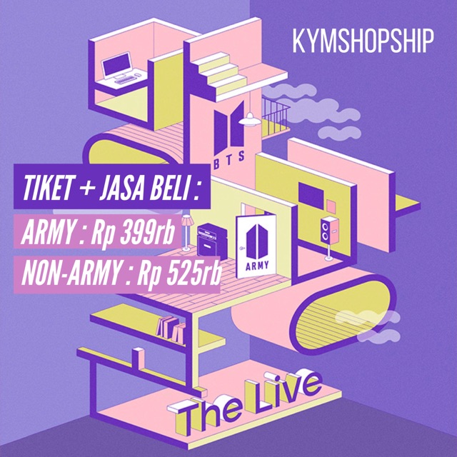 Tiket BTS Concert Bangbangcon Online Festa Konser