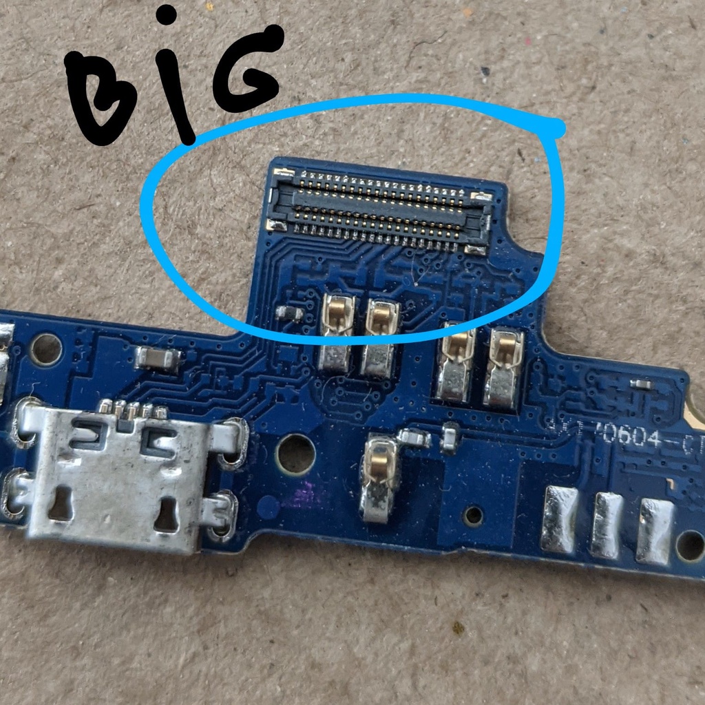 Papan Konektor Charger - Board Connector Charger Redmi Note 4X