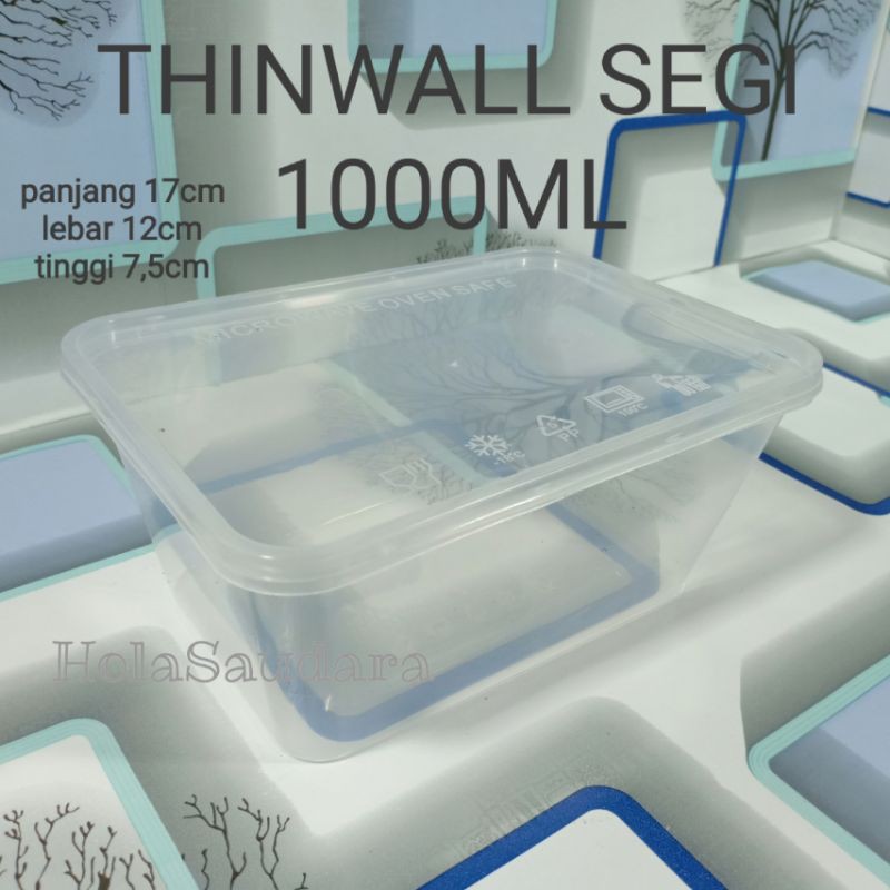 THINWALL SEGI DM 1000ML/5pc