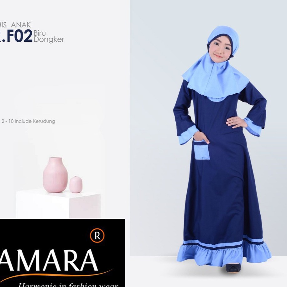 Cuci Gudang Gamis Anak Perempuan usia 2-4-6-8-10-12 th baju muslim Couple